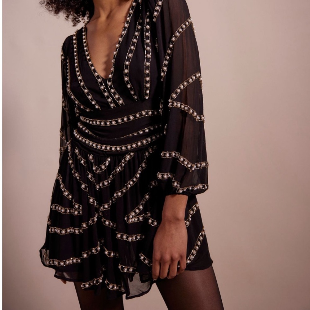 Jen’s Pirate Booty Odyssey Mini Dress in Black XS, From Free People